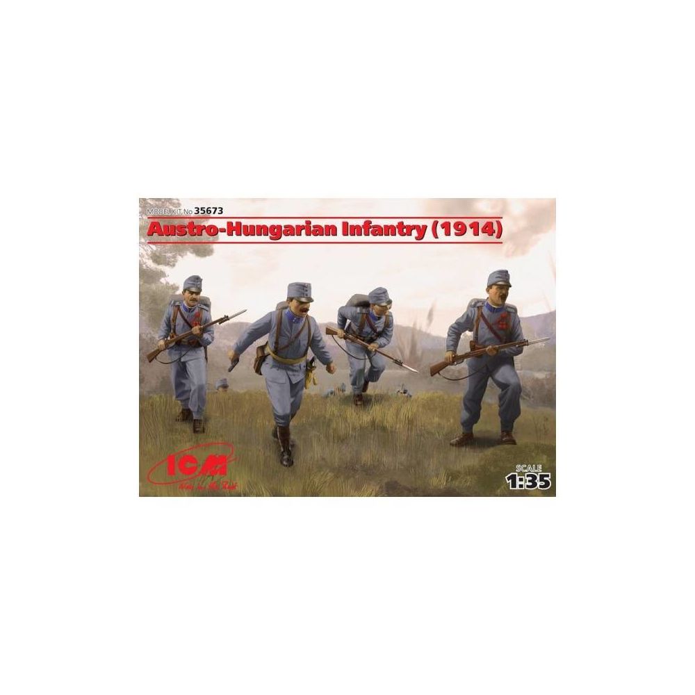 Icm - Figurine Mignature Austro-hungarian Infantry (1914) - Figurines militaires