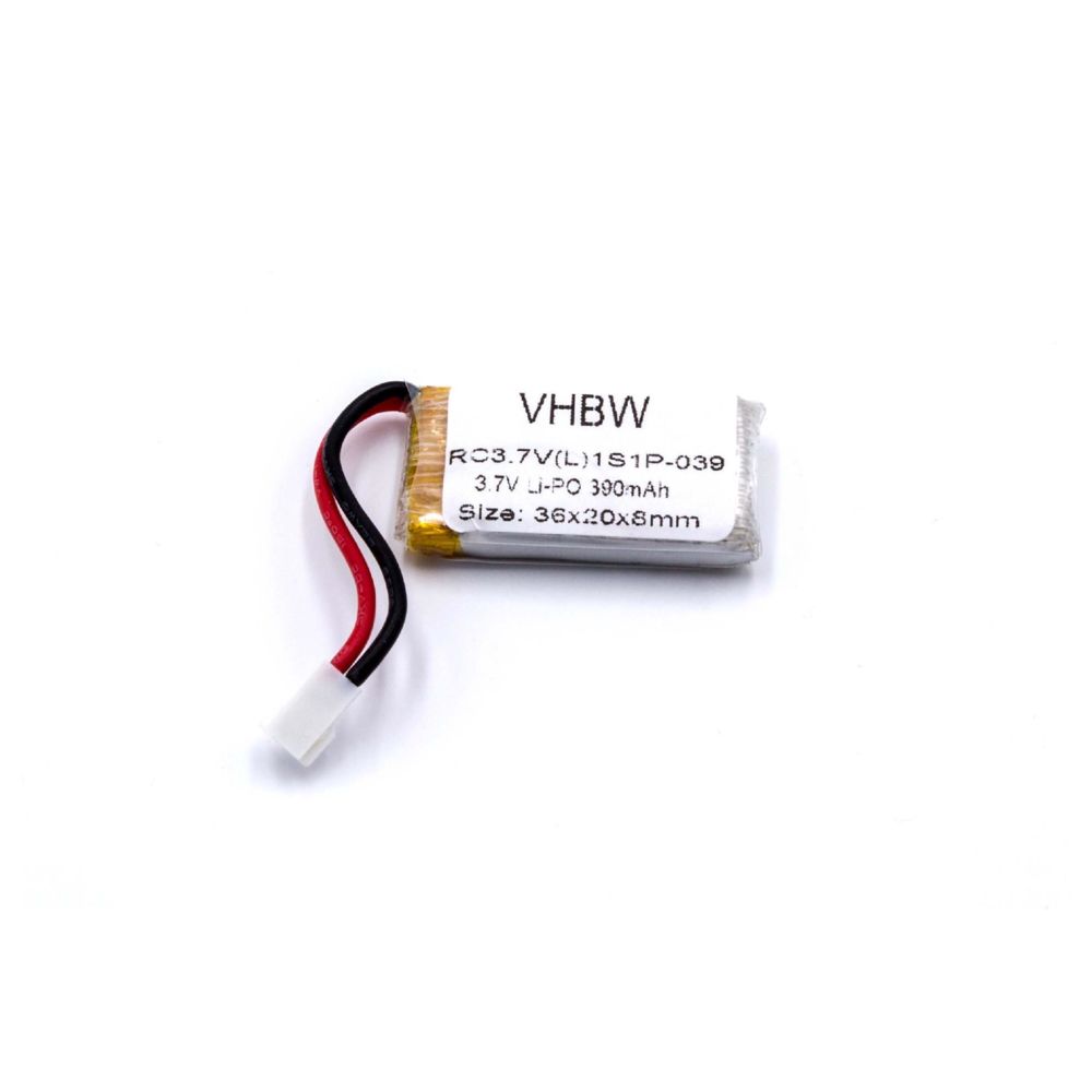 Vhbw - vhbw Li-Polymer Batterie 390mAh (3.7V) pour modèle-réduit, drone WLtoys V939 - Accessoires et pièces