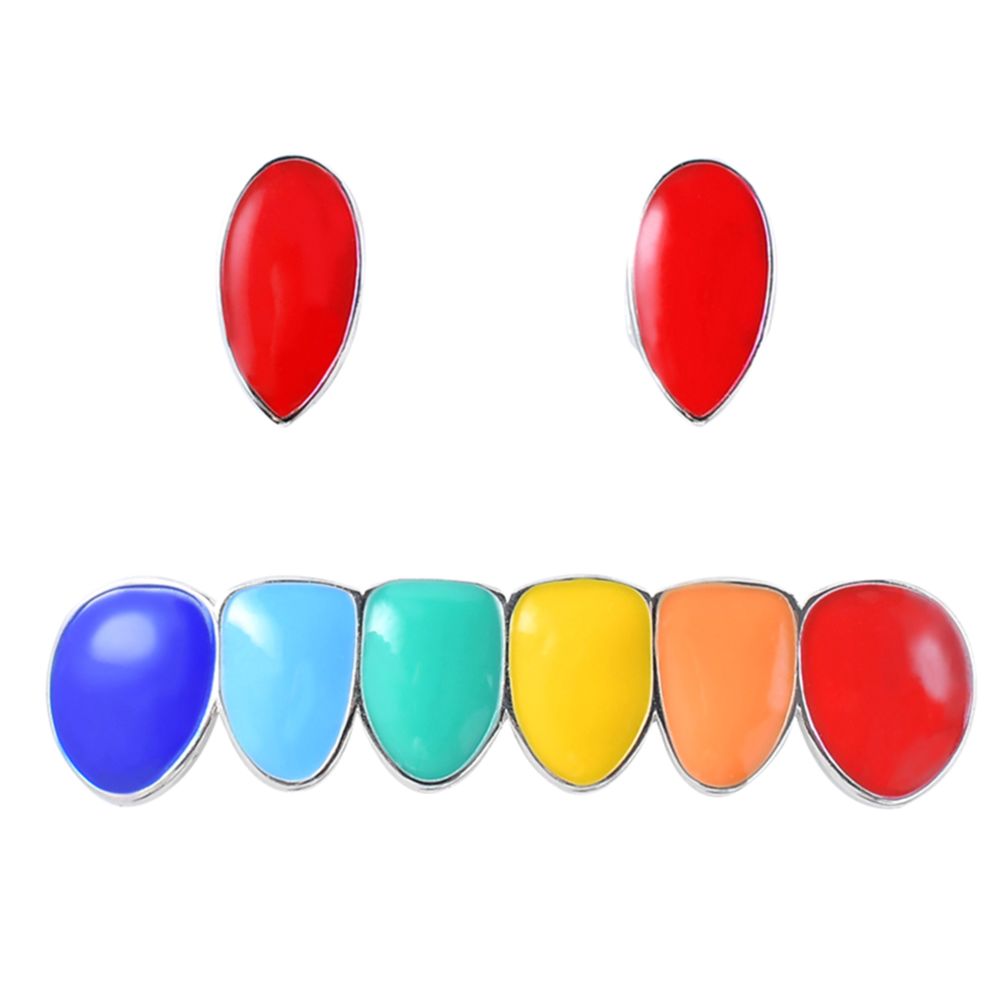 marque generique - émail coloré dents de dents - Perles
