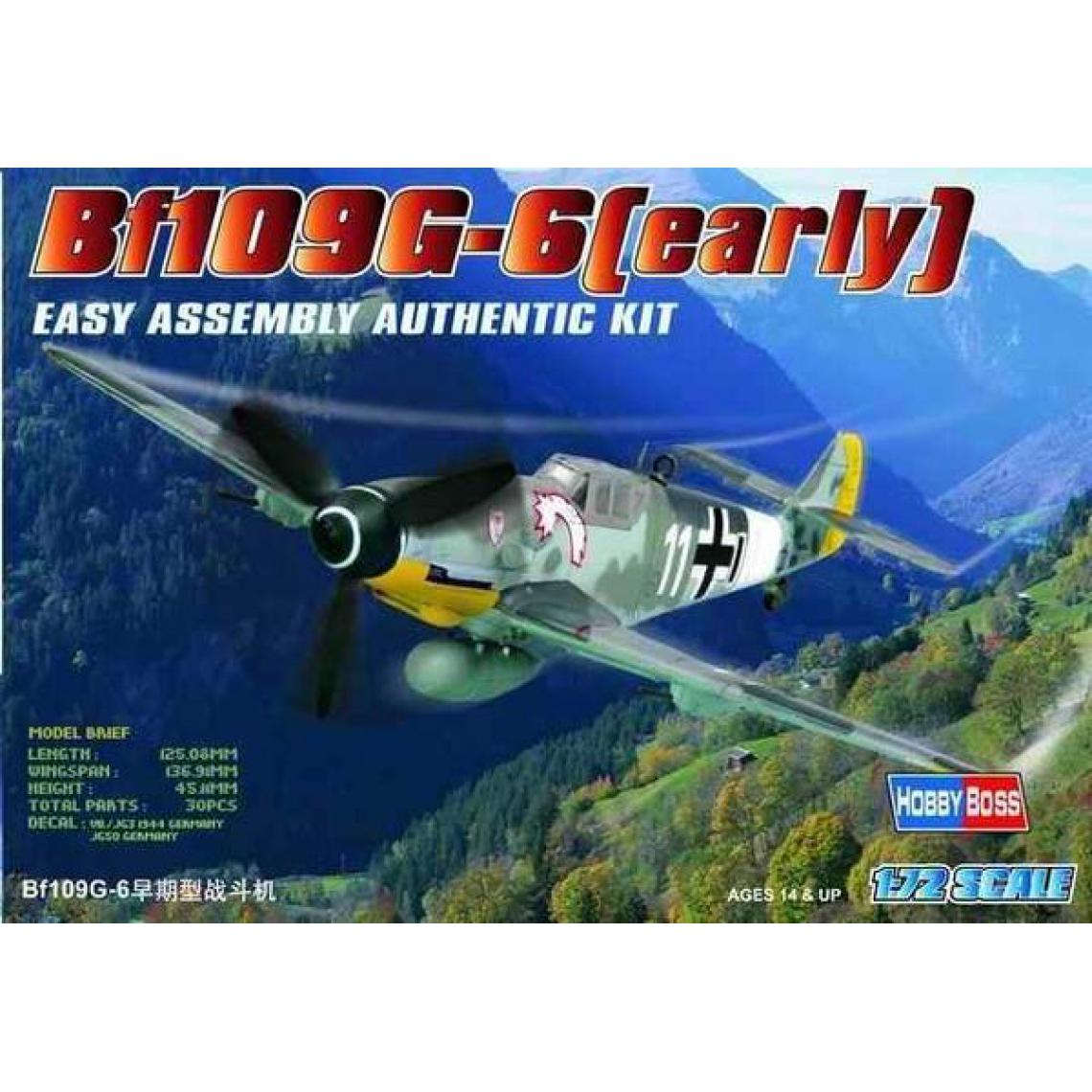 Hobby Boss - Bf109 G-6 (early) - 1:72e - Hobby Boss - Accessoires et pièces