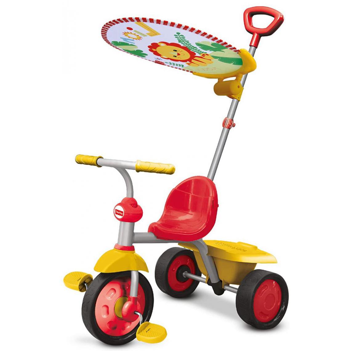 Smart Trike - Tricycle Smatrike Fisher-Price Glee Plus Rouge Jaune - Tricycle