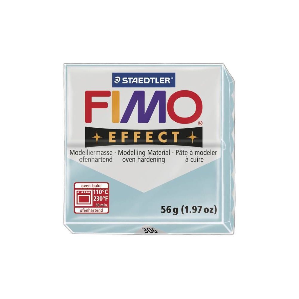 Fimo - Pâte Fimo 57 g Effect Pierre précieuse Quartz bleu 8020.306 - Fimo - Modelage