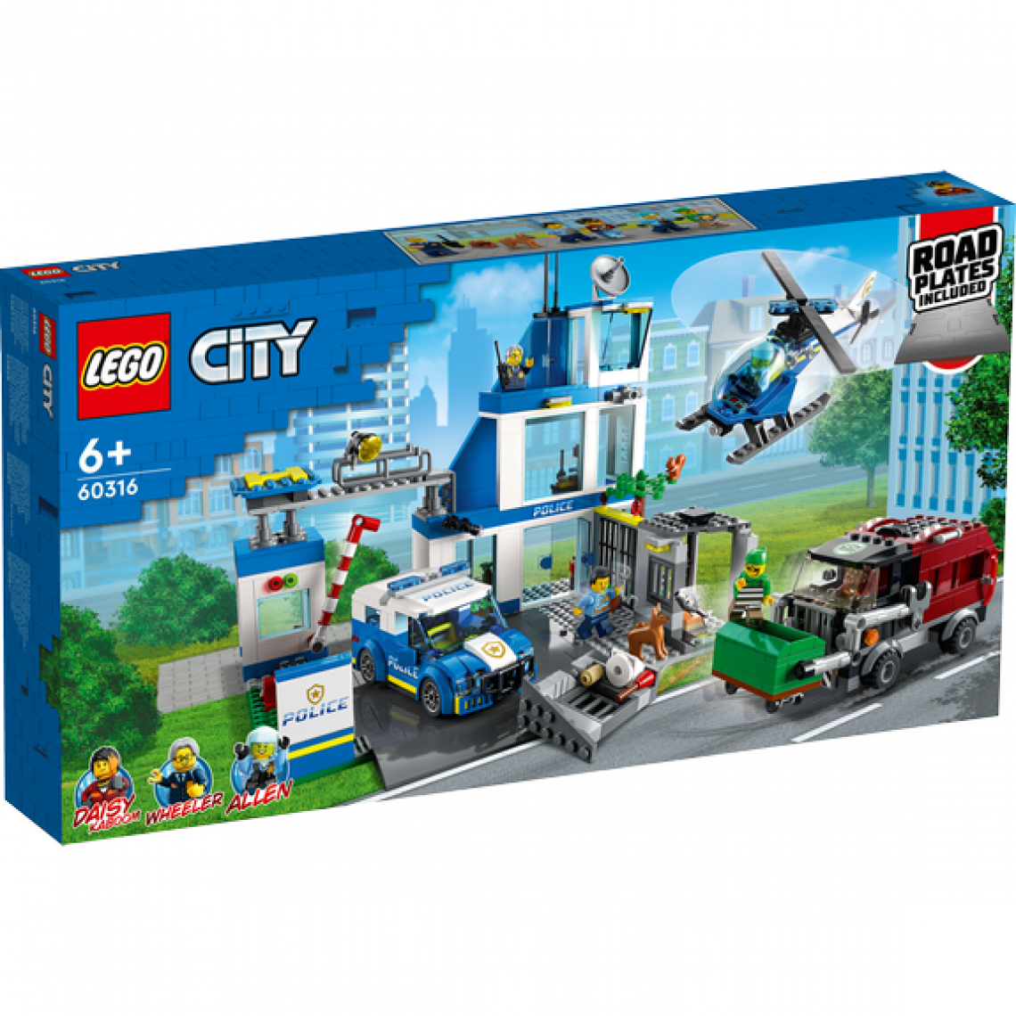 Ludendo - Le commissariat de police LEGO City 60316 - Briques et blocs