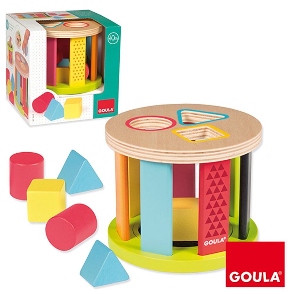 Goula - Ma première boîte à formes - Jeux d'encastrement