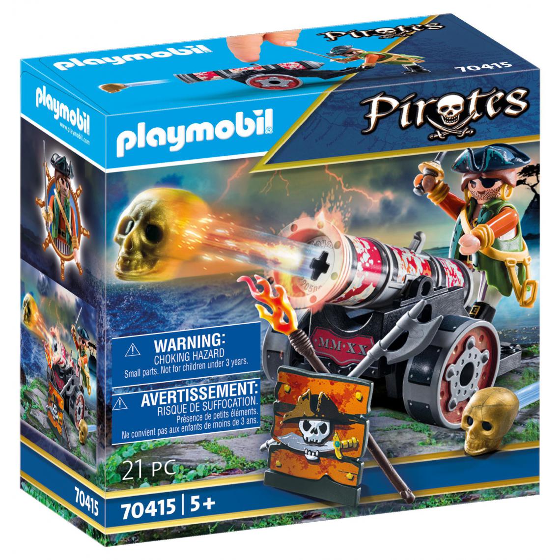 Playmobil - 70415 Playmobil Canonnier pirate - Playmobil