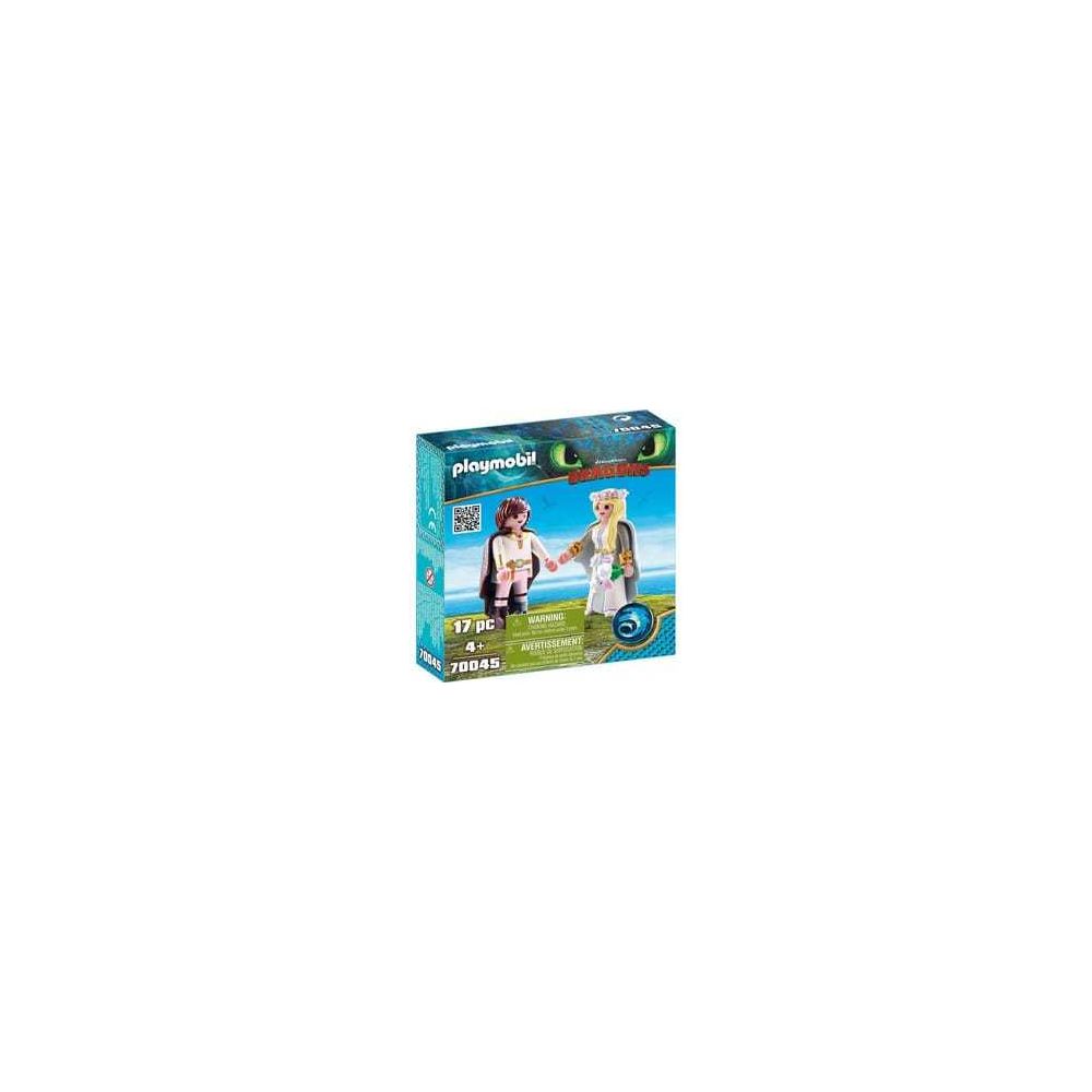 Playmobil - 70045 - Playmobil Dragons 3 - Astrid et Harold - Playmobil
