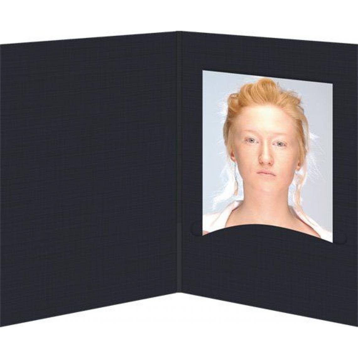 Inconnu - 1x100 Daiber portefeuille de photo de passeport "Profi-Line" jusque 6x9 cm noir - Accessoires Bureau