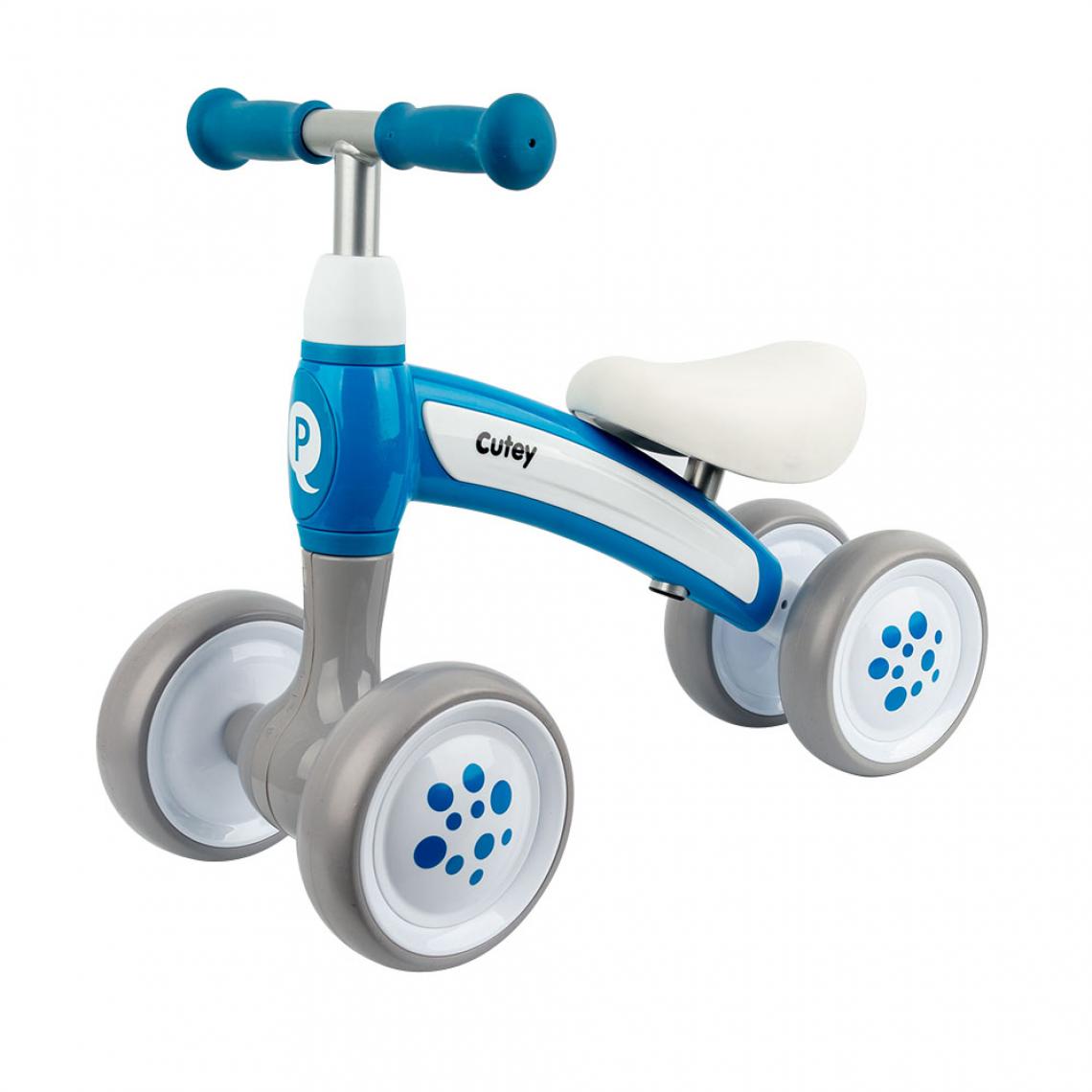 Qplay - Qplay-Pousseur Cutey-Bleu - Tricycle