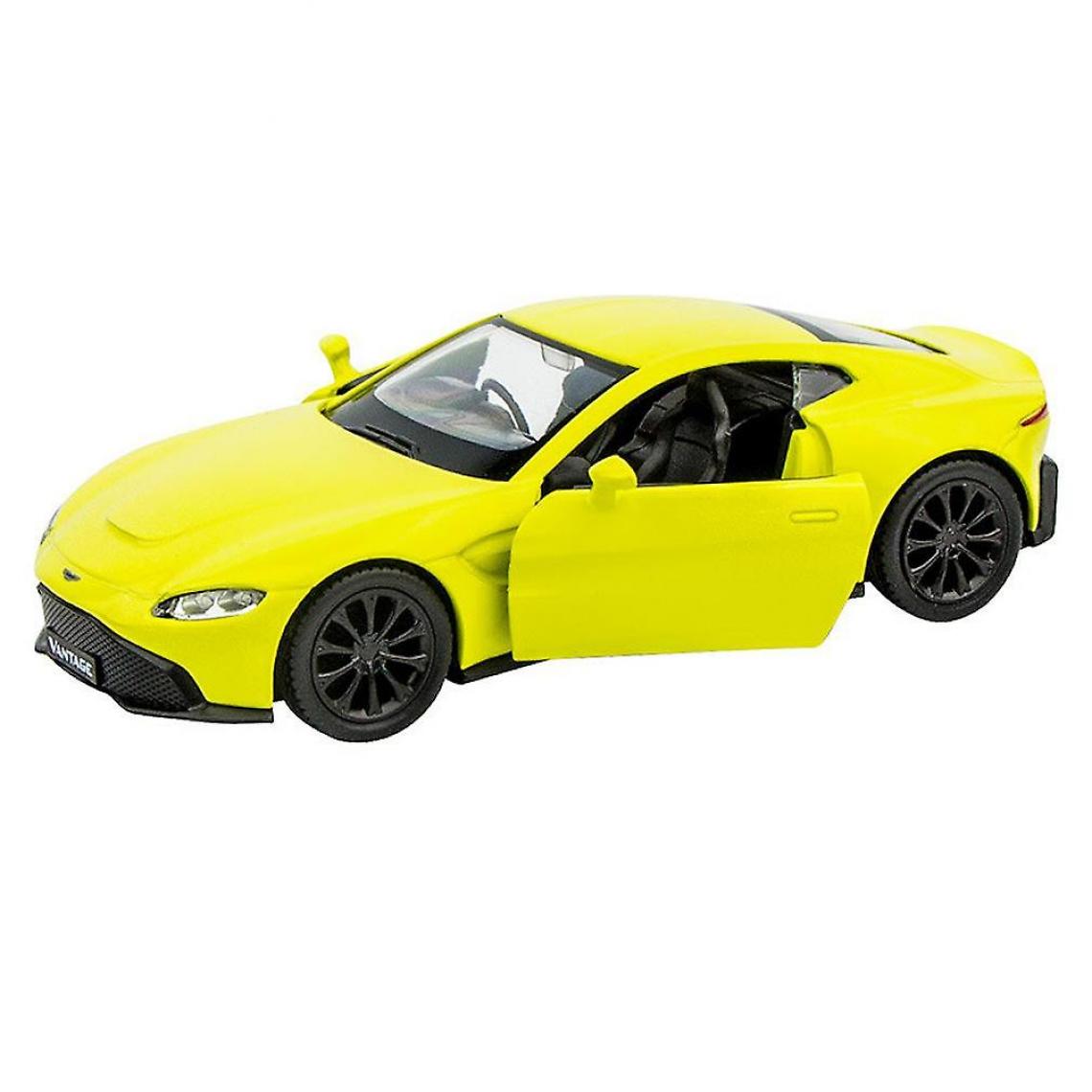 Universal - Diecast Pull Back Car Toys Alloy Boys Racing Car Model(Jaune) - Voitures