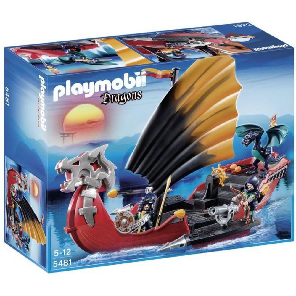 Playmobil - PLAYMOBIL - Vaisseau d'attaque du Dragon - 5481 - Playmobil