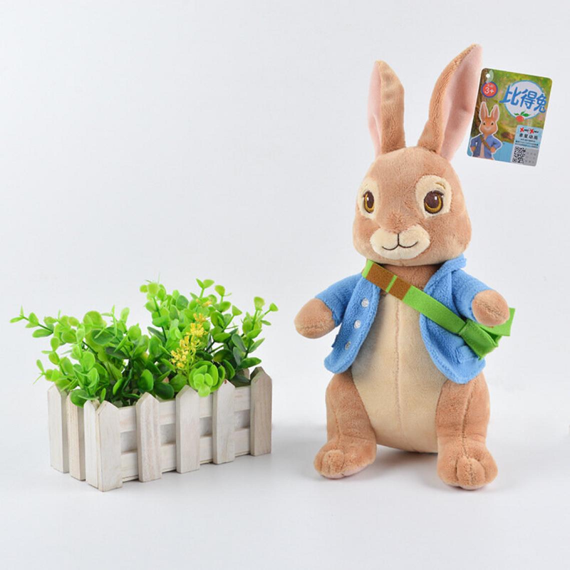 Universal - (Peter Rabbit - 30 cm) Lapin en peluche à queue courte & 124 ; Poupée lapin souple. - Animaux