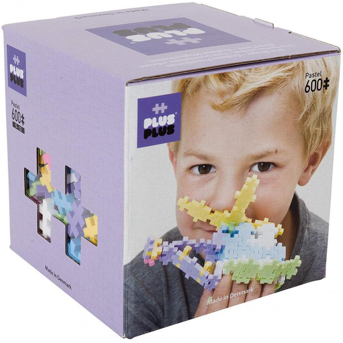 Plusplus - Plus-Plus Box Mini Pastel 600 pcs - Briques et blocs
