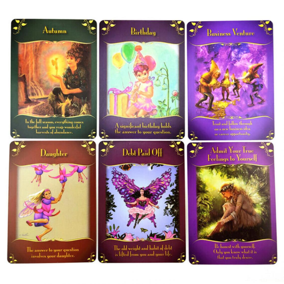 Universal - Des nouvelles magiques de la fée, des mesures de contagion de Doreen Mead, des jeux de tarot, des jouets.(Violet) - Jeux de cartes