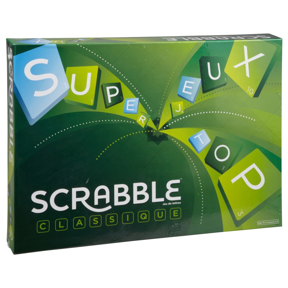 Mattel - Scrabble Classique - Y9593 - Les grands classiques