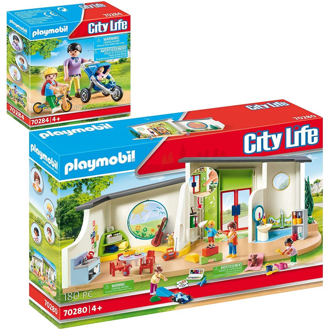 Playmobil - PLAYMOBIL 70280 70284 - City Life – 70280+70284 - Playmobil