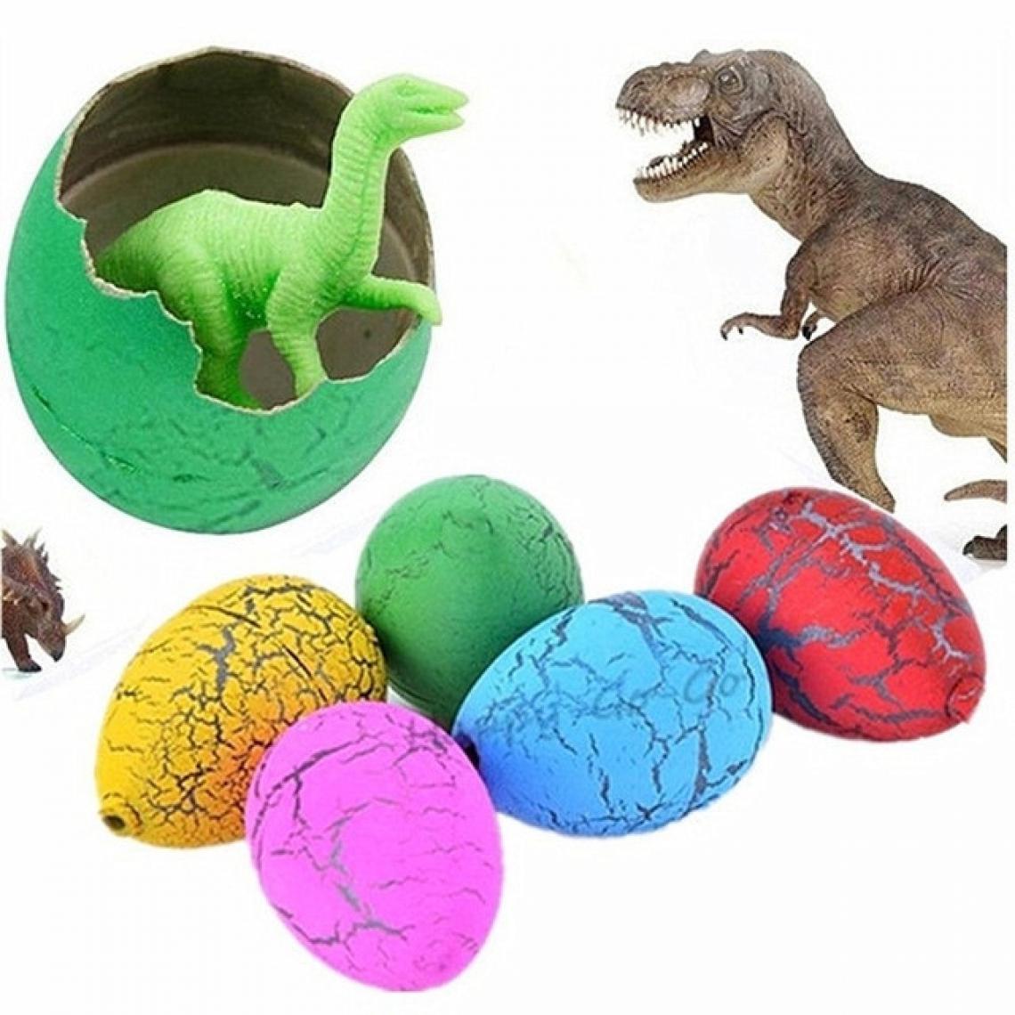 Wewoo - Farces & attrape 6 oeufs de dinosaure à couver de petite taillelivraison de couleurs aléatoires - Magie