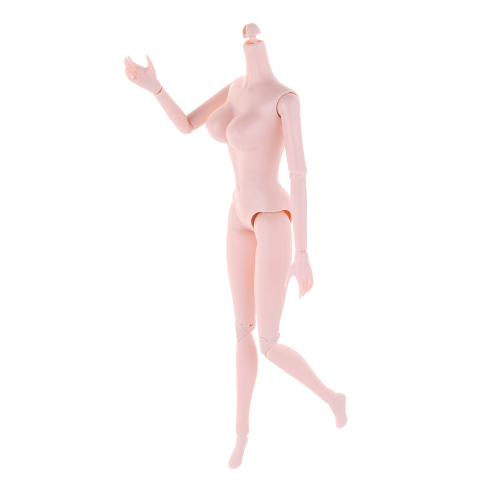 marque generique - 14 Jions 1/6 Bjd poupée nue parties du corps de poupée articulées sur la pointe des pieds - Poupons