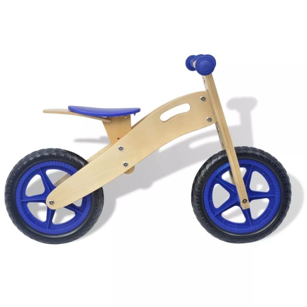 marque generique - Icaverne - Véhiciles à pédales et à traction categorie Vélo d’équilibre en bois bleu - Voitures