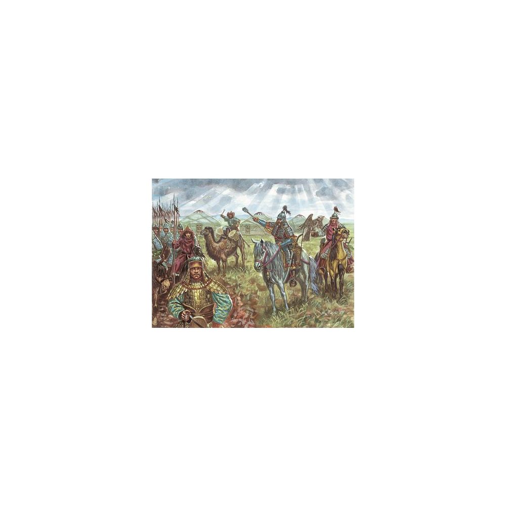 Italeri - Figurines Cavalerie mongole 13ème siècle - Guerriers