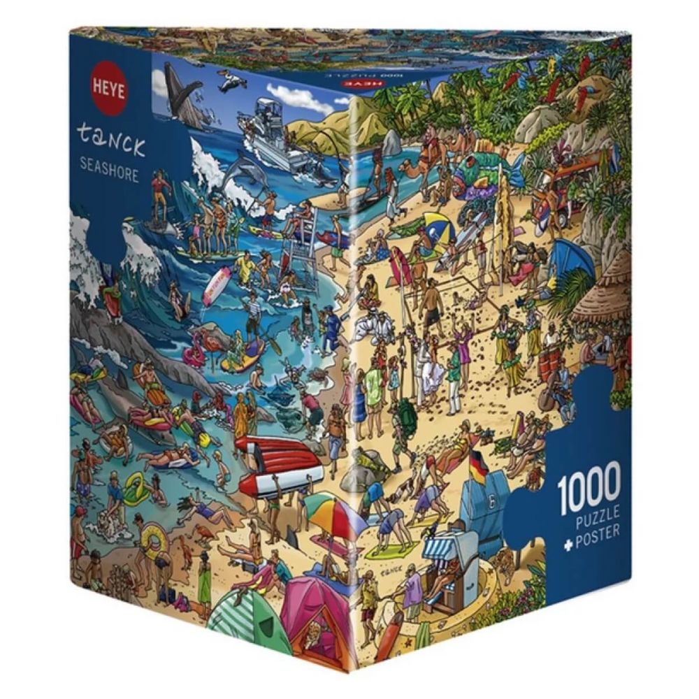 Heye - Puzzle 1000 Pièces : Seashore Tanck - Animaux