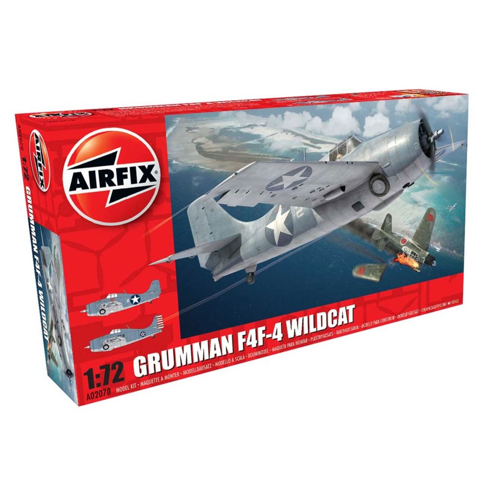 Airfix - Maquette avion : Grumman Wilcat F4F-4 - Avions