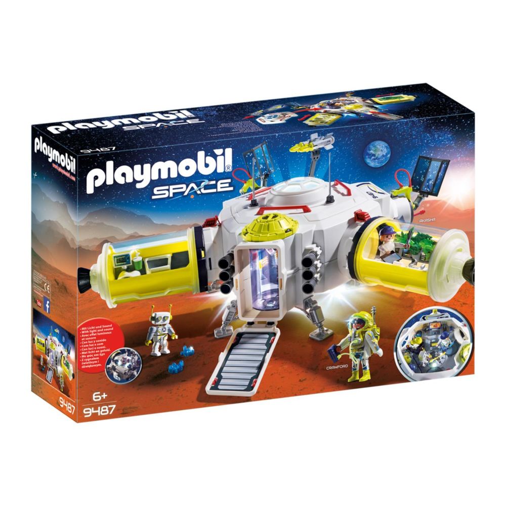 Playmobil - PLAYMOBIL 9487 - Space - Station spatiale Mars - Playmobil