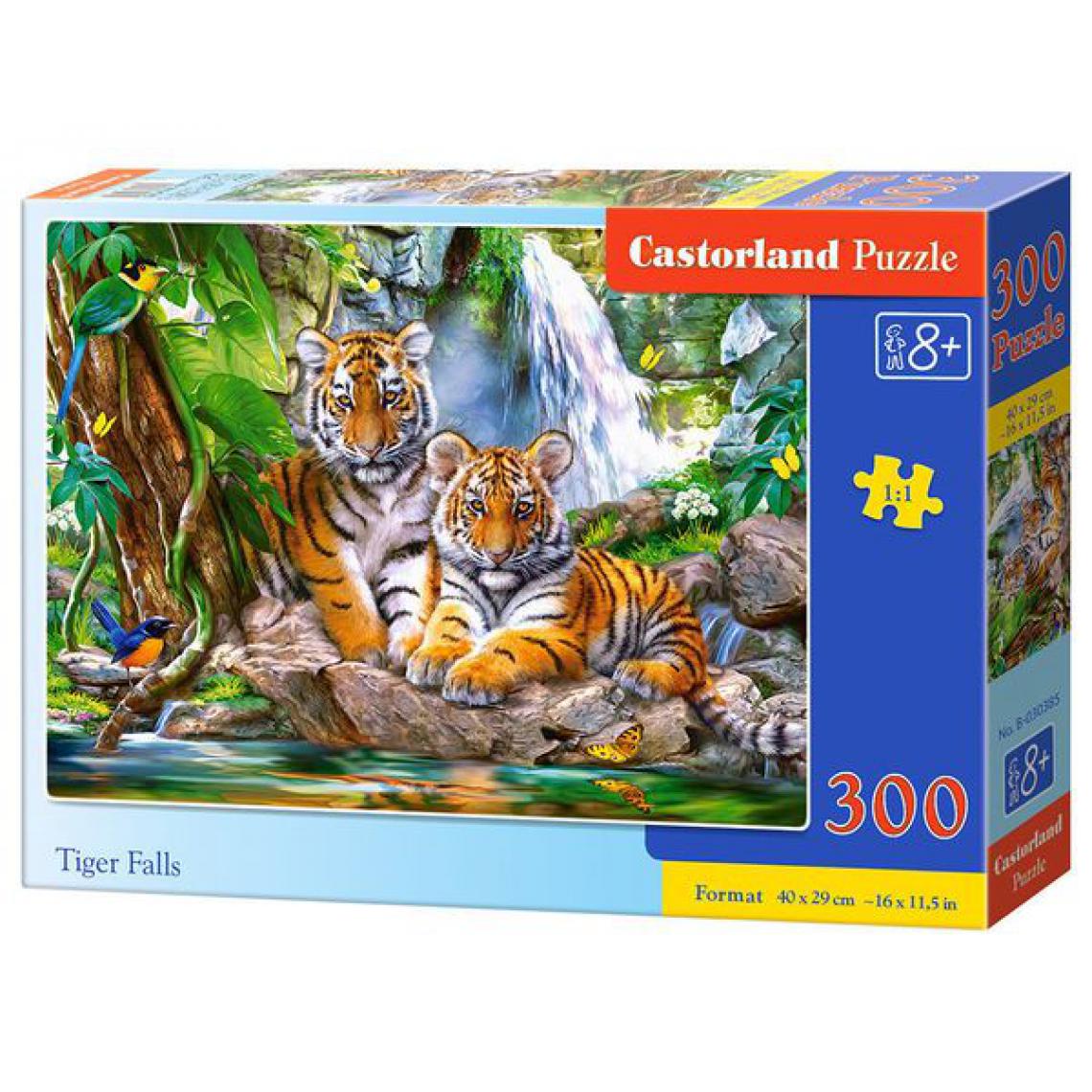 Castorland - Tiger Falls, Puzzle 300 Teile - Castorland - Accessoires et pièces