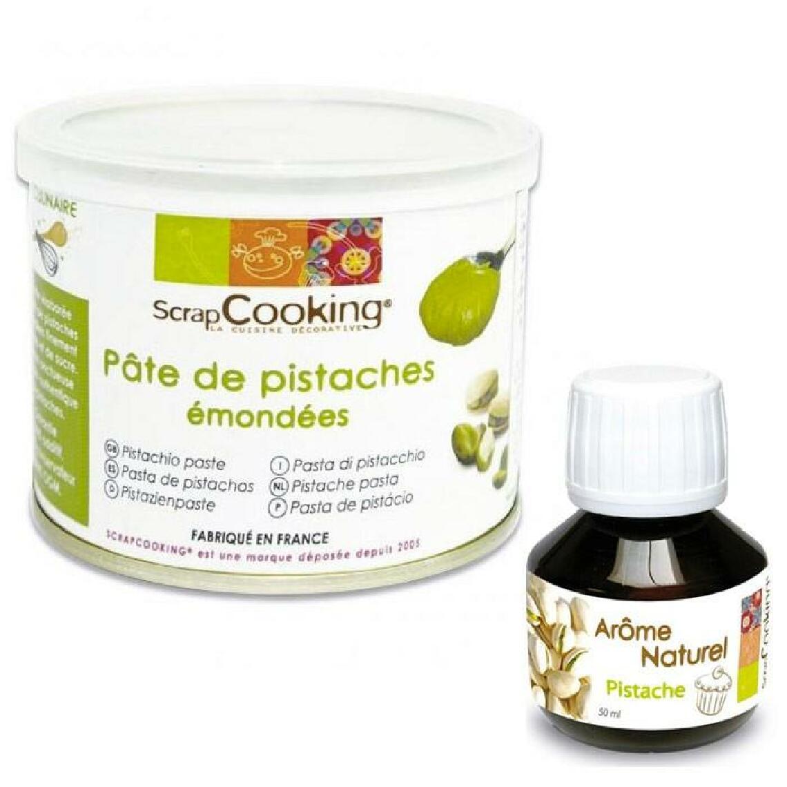 Scrapcooking - Pâte de pistache + arôme pistache - Kits créatifs