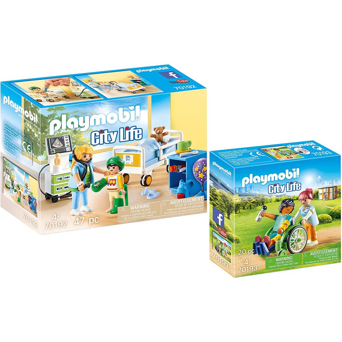 Playmobil - PLAYMOBIL 70192 70193 - City Life – 70192+70193 - Playmobil
