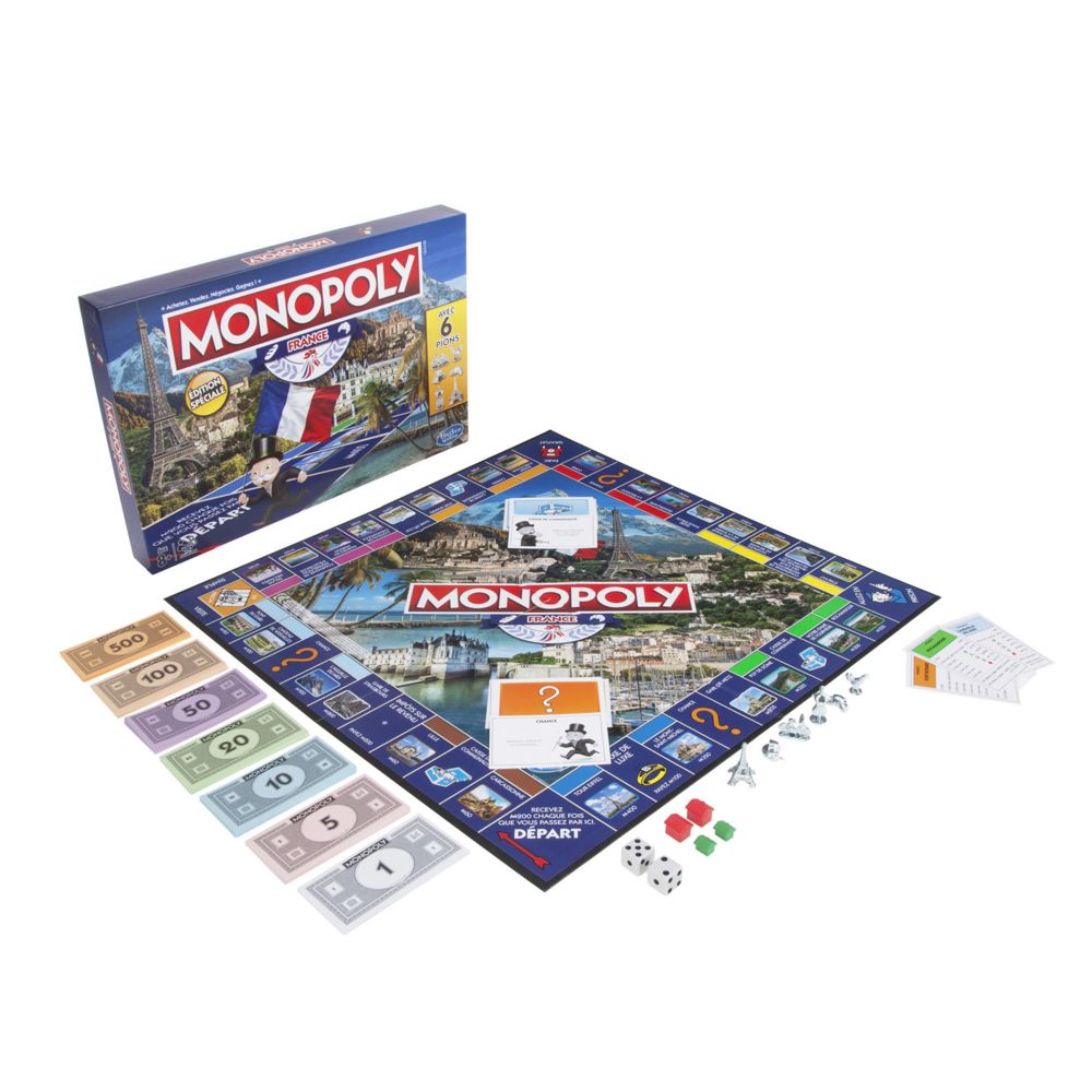 Hasbro - MONOPOLY EDITION France-E16531010 - Jeux d'adresse