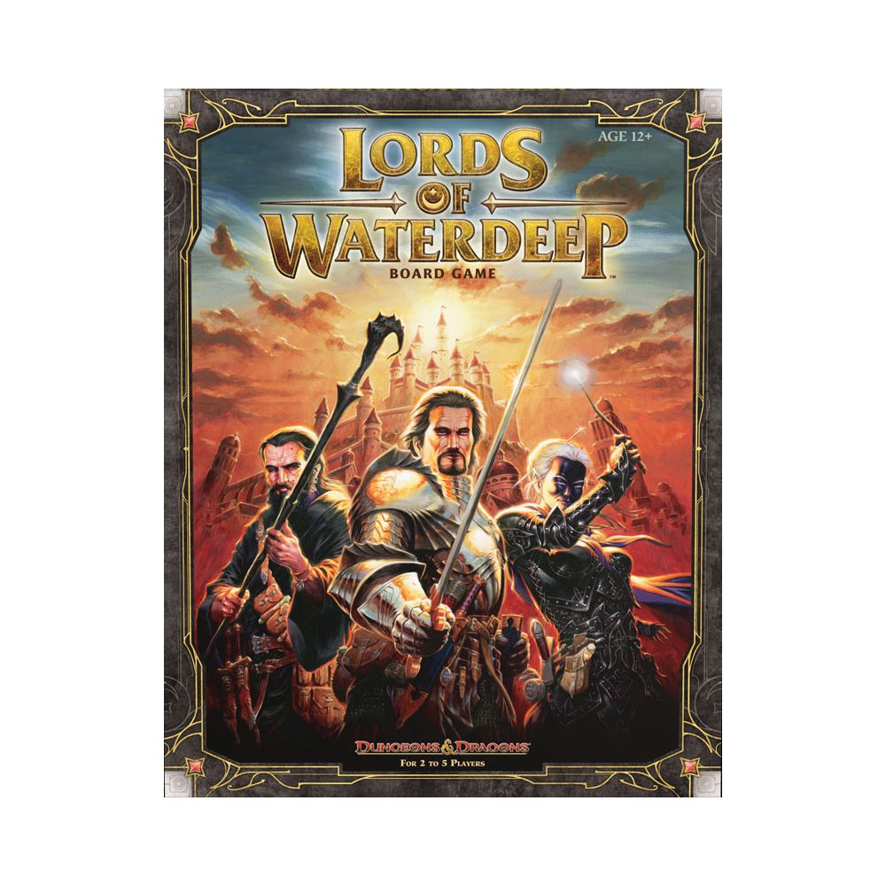 Wizards Of The Coast - Jeux de société - Dungeons & Dragons: Lords of Waterdeep - Jeux de stratégie