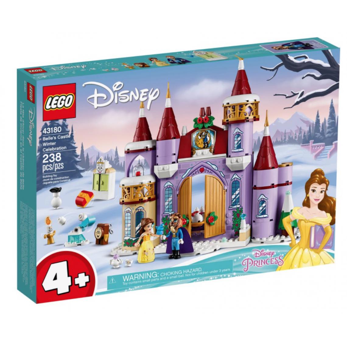 Lego - 43180 La fete d hiver dans le chateau de Belle LEGO® Disney Princess - Briques Lego