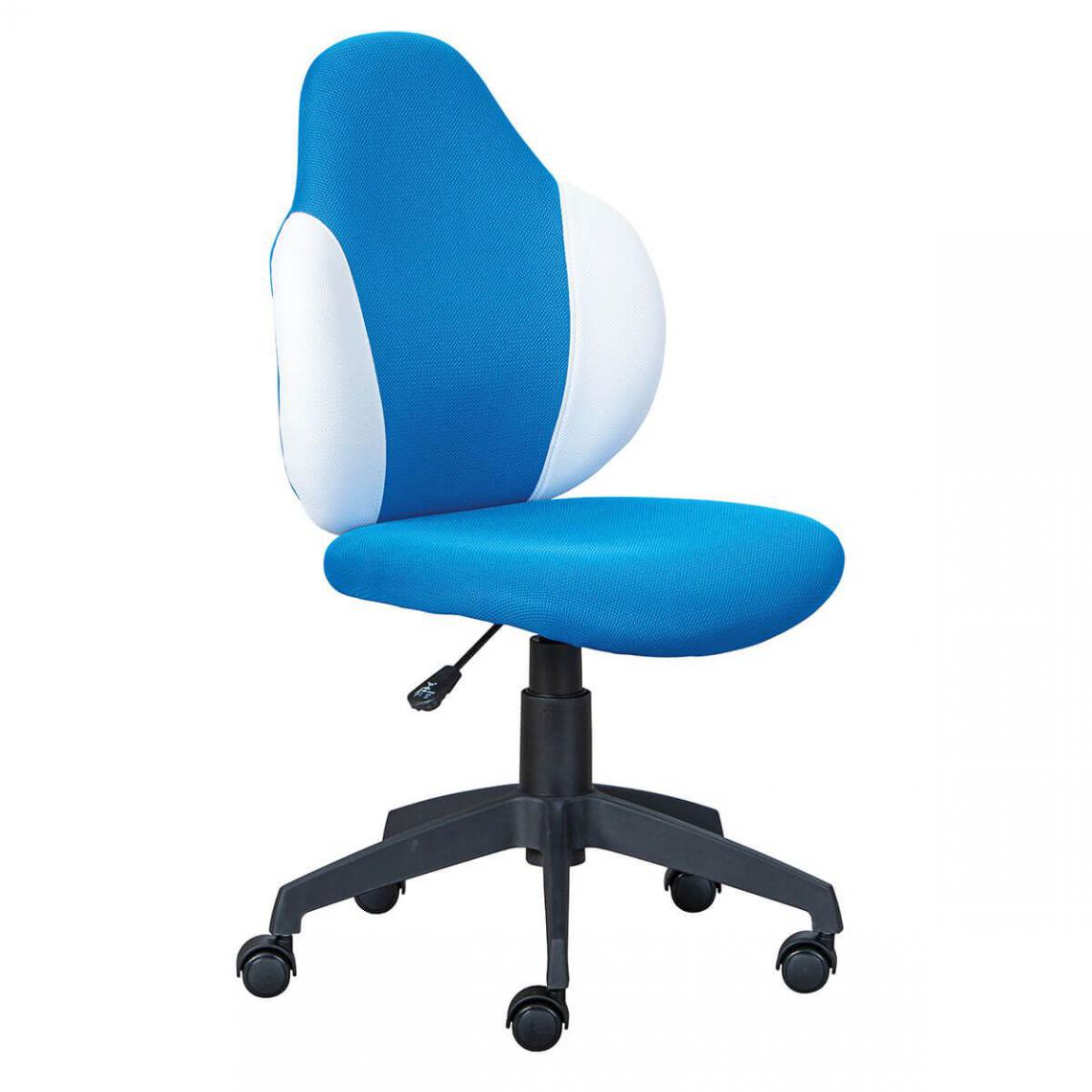 Altobuy - PREZI - Fauteuil Pivotant Bleu pour Enfant - Sièges et fauteuils de bureau
