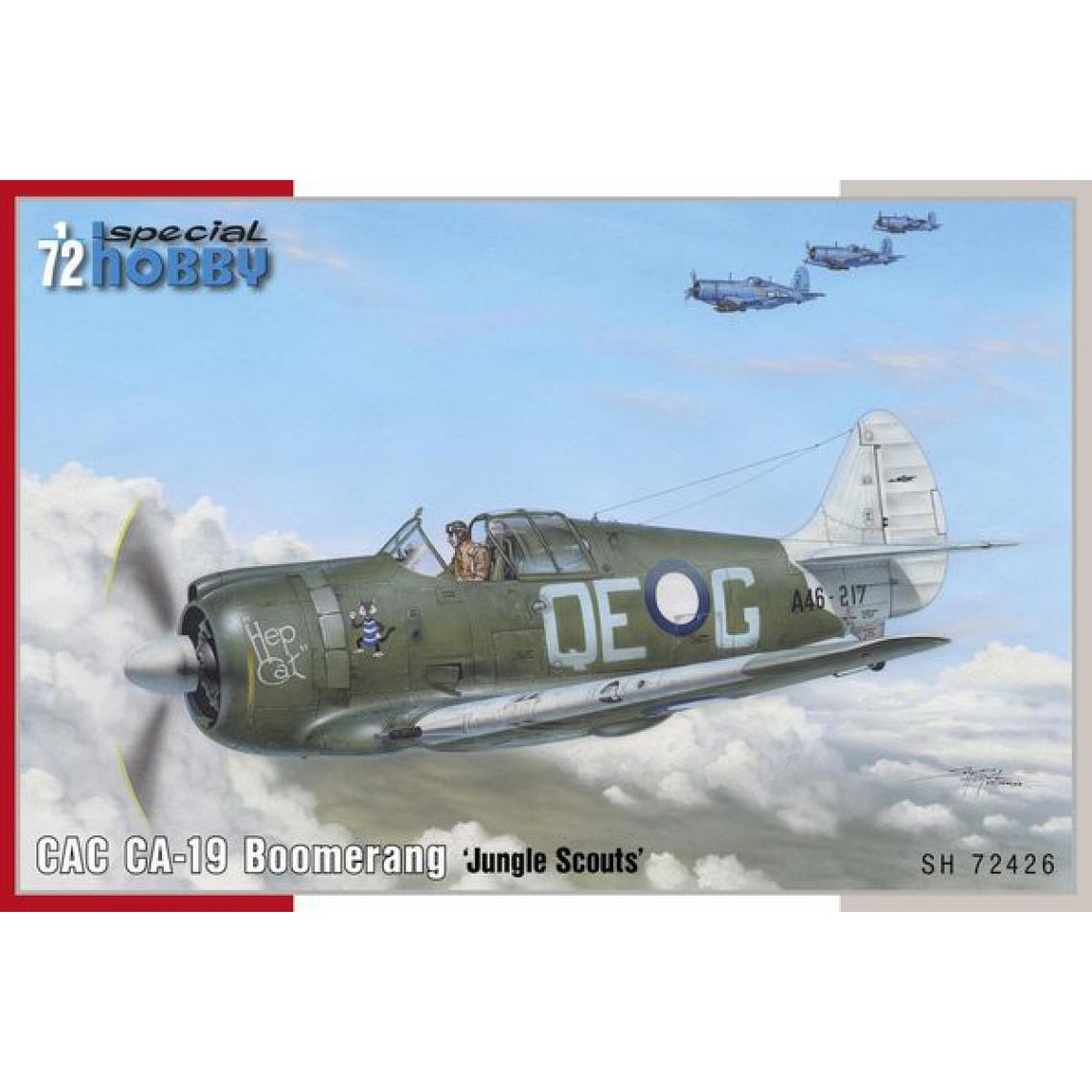 Special Hobby - CAC CA-19 Boomerang "Jungle Scouts - 1:72e - Special Hobby - Accessoires et pièces