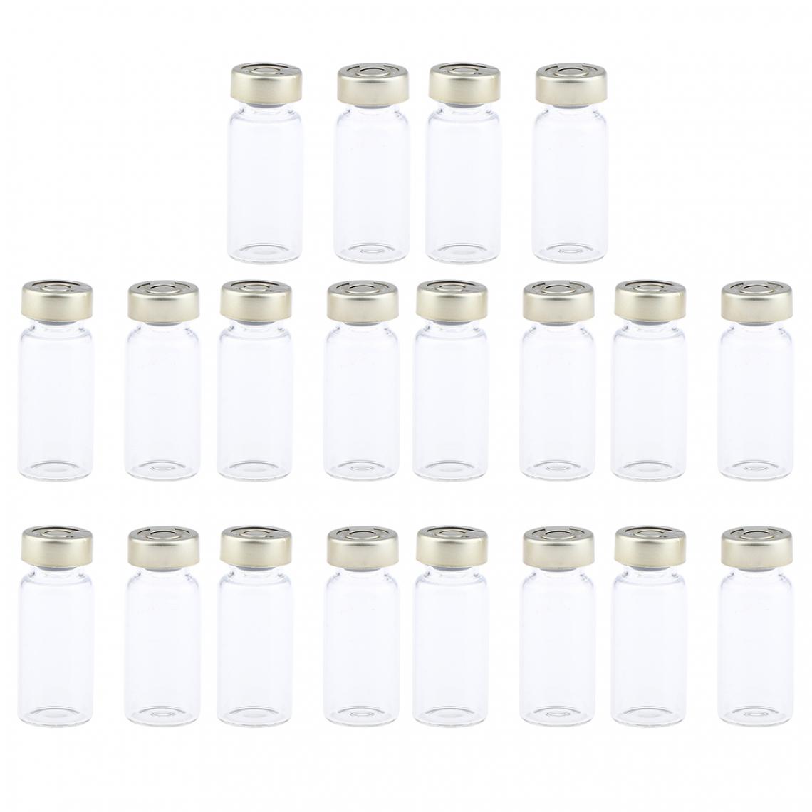 marque generique - 20pcs vides en verre stérile scellé flacons pour flacons de sérum 5 ml - Maquillage et coiffure