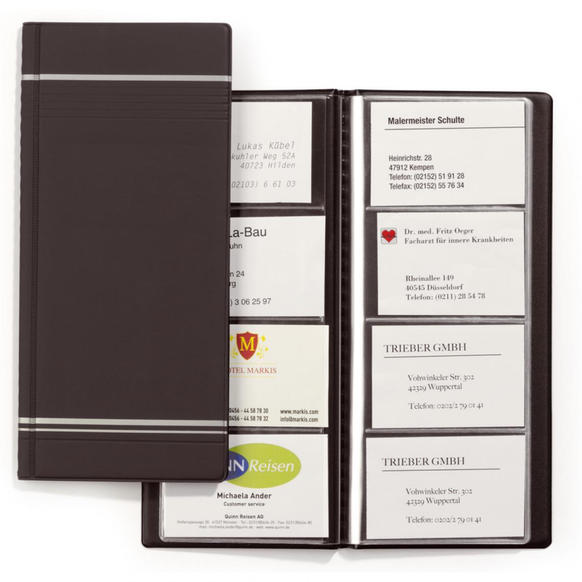 Durable - DURABLE Album pour cartes de visite VISIFIX, plastique mat () - Accessoires Bureau