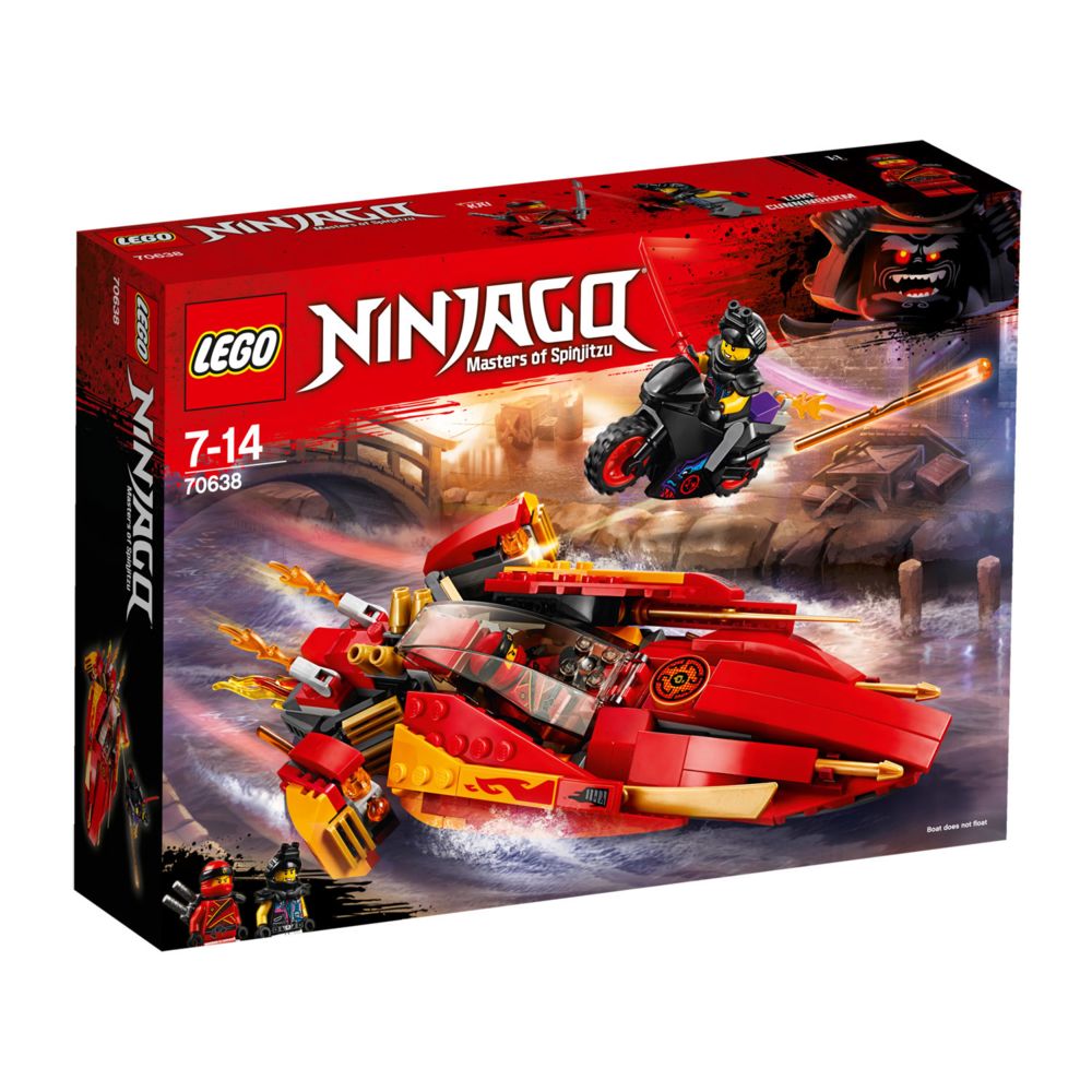 Lego - LEGO® NINJAGO® - Le bateau Katana V11 - 70638 - Briques Lego