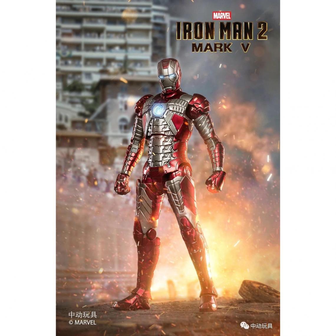 Universal - Toy Miracle Ironman Mark V Mk 5(Rouge) - Mangas