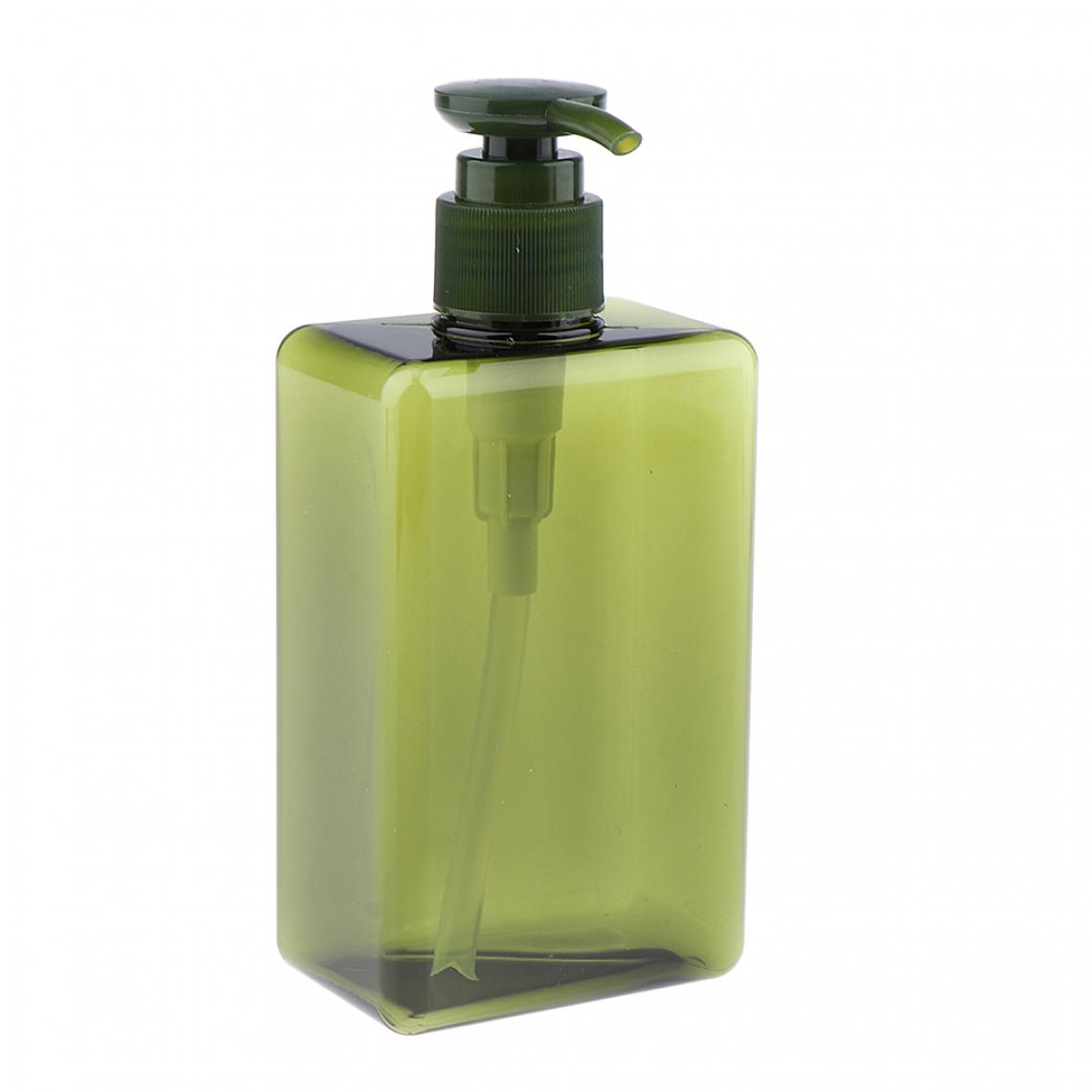 marque generique - Contenant réutilisable de bouteille de pompe vide de 280ml pour la lotion de lavage de corps de shampooing vert foncé - Maquillage et coiffure