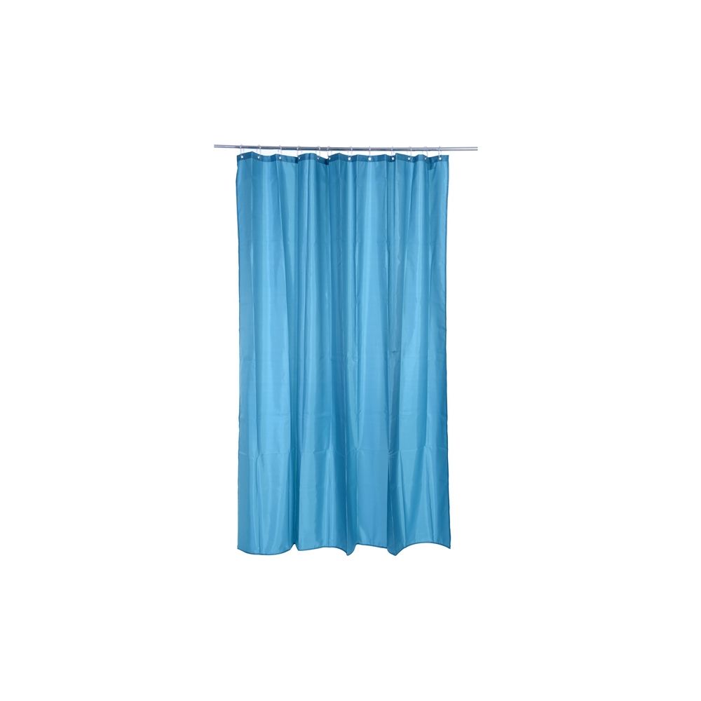 Maison Futee - Rideau de douche soft touch 180 x 200 cm - Turquoise - Rideaux douche