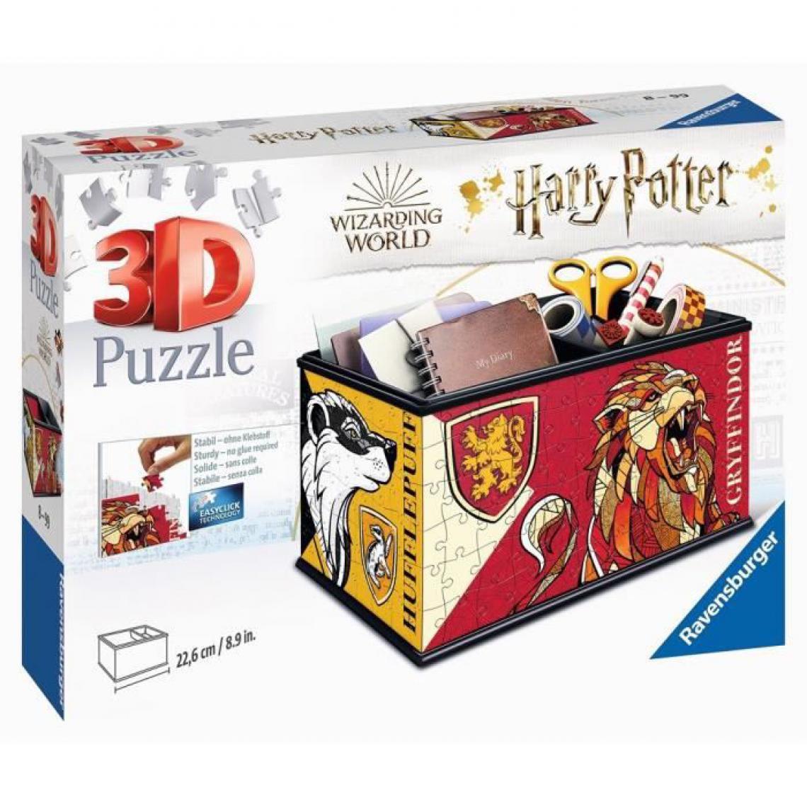 Ravensburger - Puzzle 3D Boite de rangement - Harry Potter - Animaux