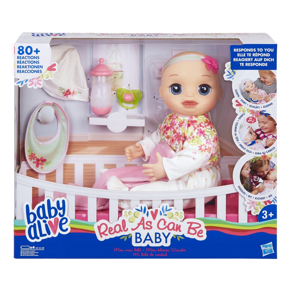 Baby alive - Mon vrai bébé - E2352es00 - Poupées