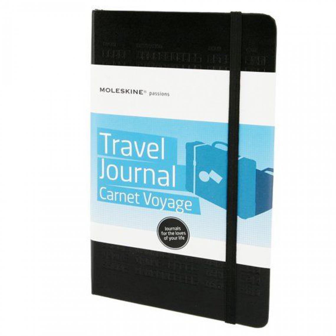 Moleskine - Moleskine Passions Travel Journalm Carnet Voyage Black - Accessoires Bureau