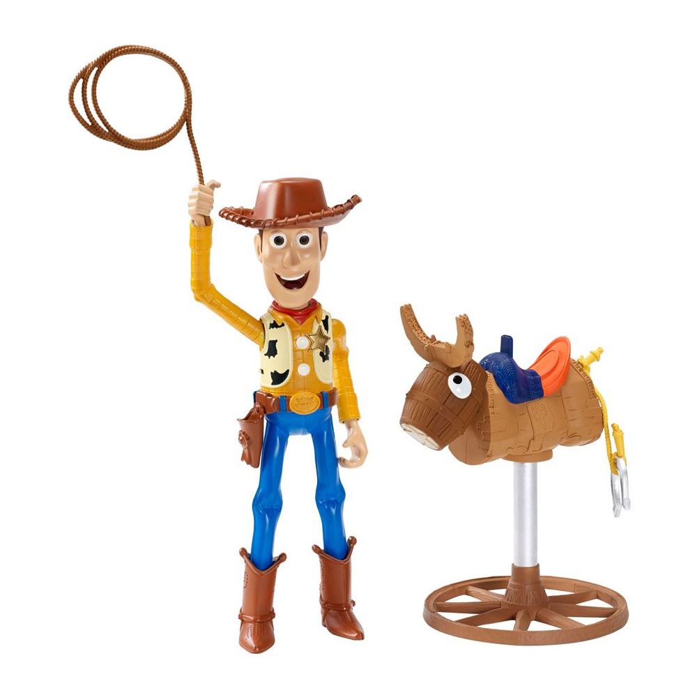 Mattel - Figurine Interactive Toy Story : Woody fait du rodéo - Films et séries