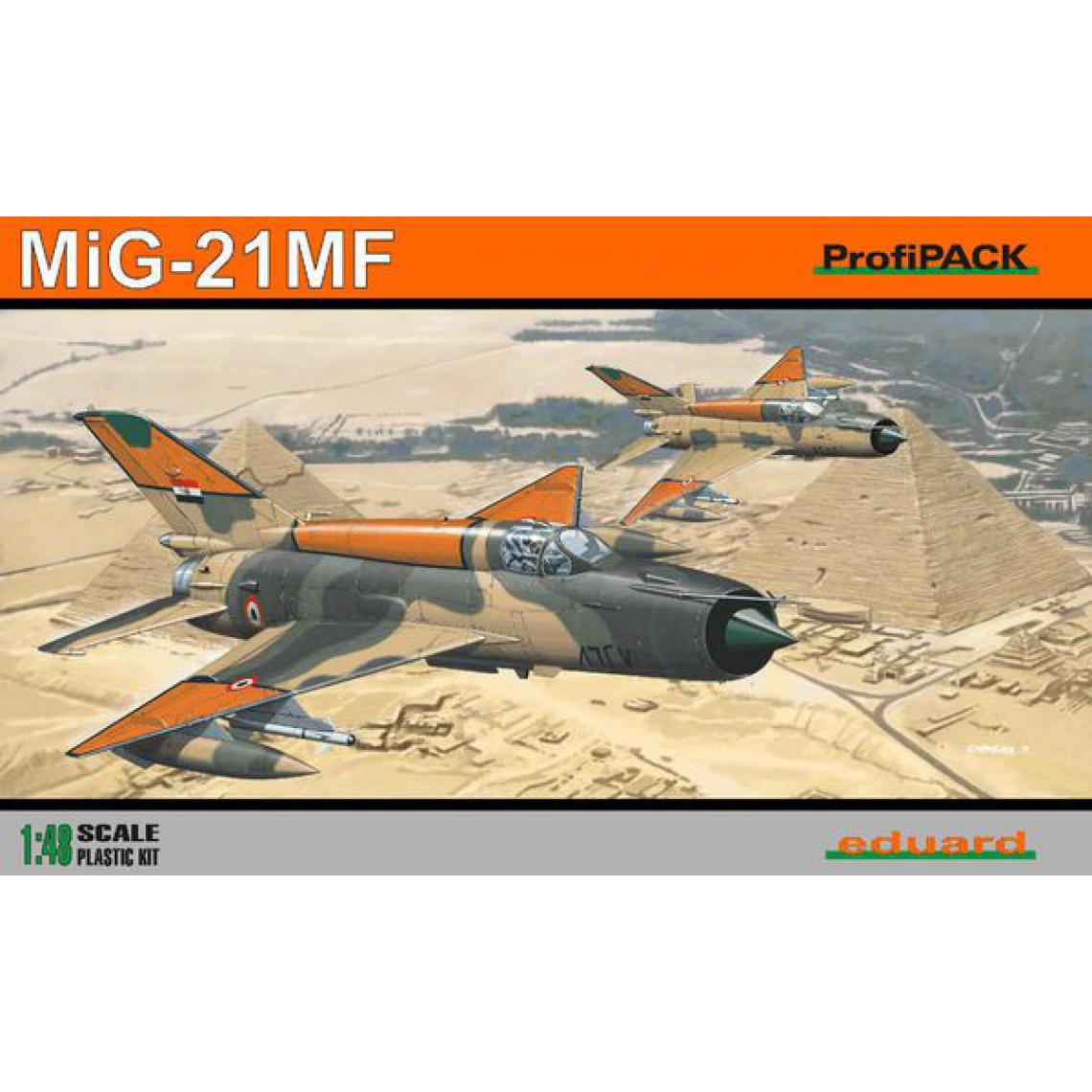 Eduard - MiG-21MF ProfiPack Reedition - 1:48e - Eduard Plastic Kits - Accessoires et pièces