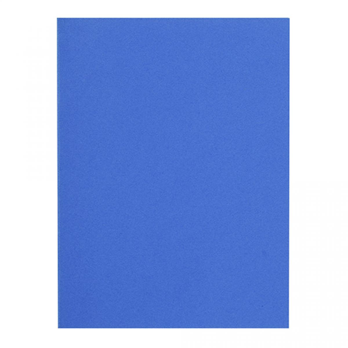 Exacompta - Sous-chemises recyclées 80 g Flash Exacompta 22 x 31 cm couleurs - Paquet de 100 - bleu foncé - Accessoires Bureau
