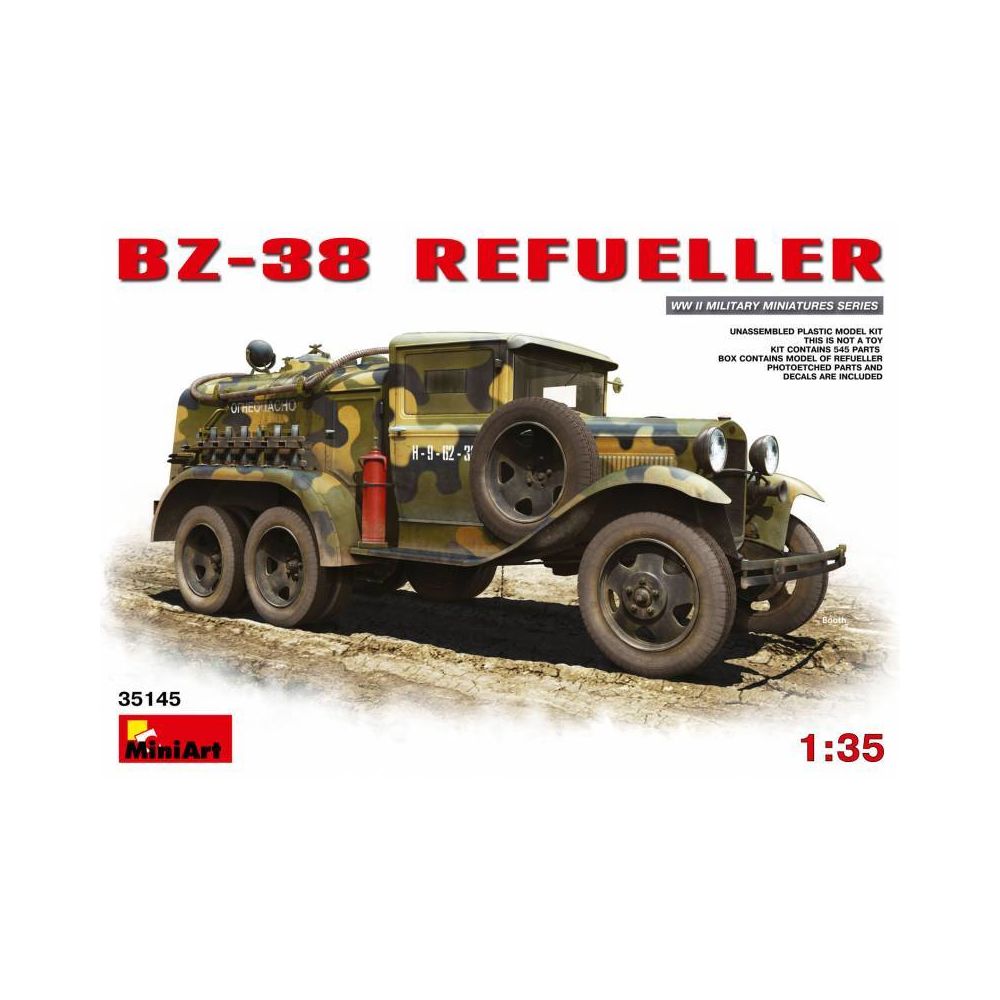 Mini Art - Maquette Camion Bz-38 Refueller - Camions