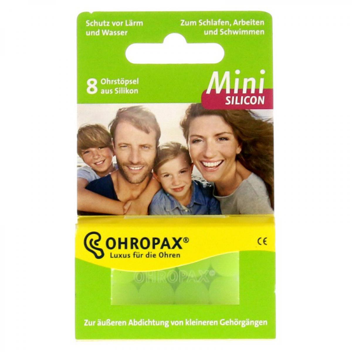 Ohropax - Bouchons d'oreilles OHROPAX Mini Silicon - Radio, lecteur CD/MP3 enfant