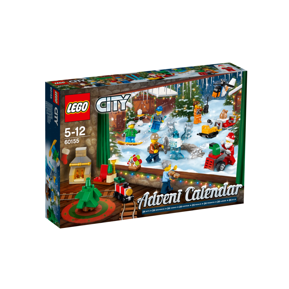 Lego - Le calendrier de l'Avent LEGO® City - 60155 - Briques Lego