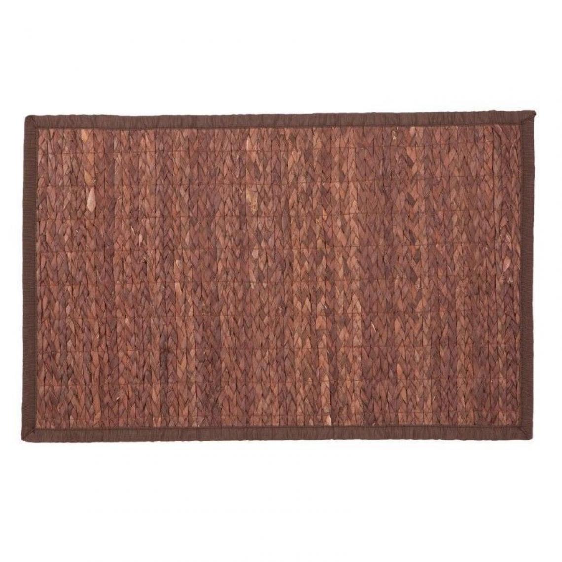 Sans Marque - Tapis en bambou 120 x 170cm Choco - Chocolat - Accessoires de salle de bain